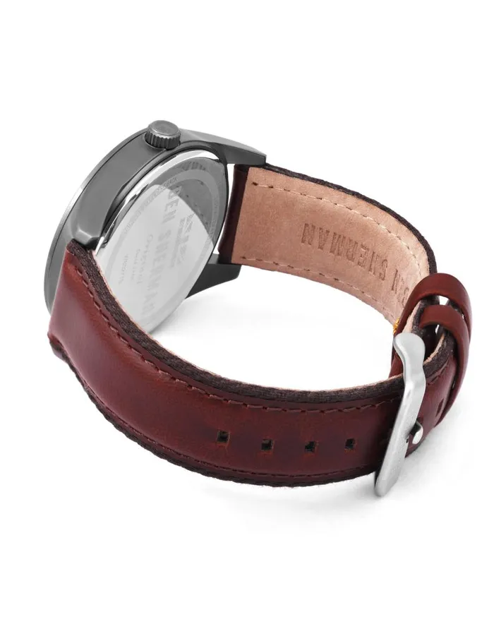 Ben Sherman Watches Men Spitalfields Outdoor Watch 8211 BrownGreyGun