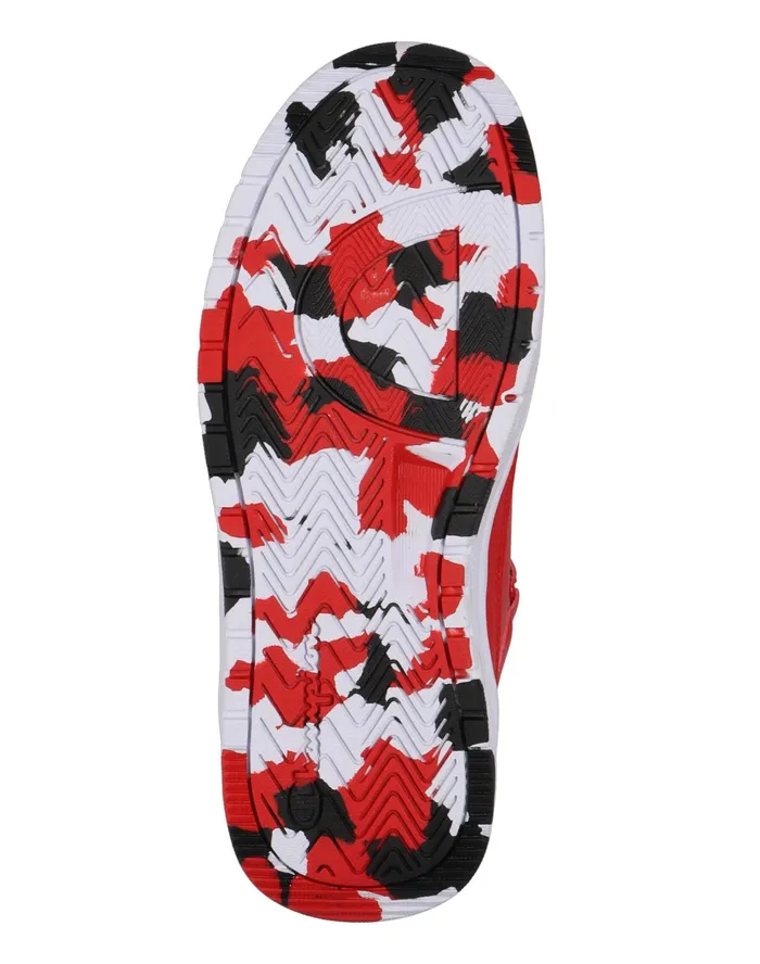 Big Kids039 Drome Hi ScarletWhiteBlack Scarletwhiteblack Kids Champion Court