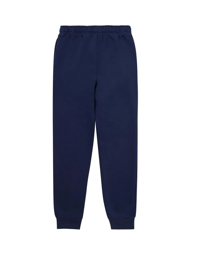 Big Kids039 Fleece And Mesh Joggers Script Over C Logo 25034 Athletic Navy Kids Champion Pants