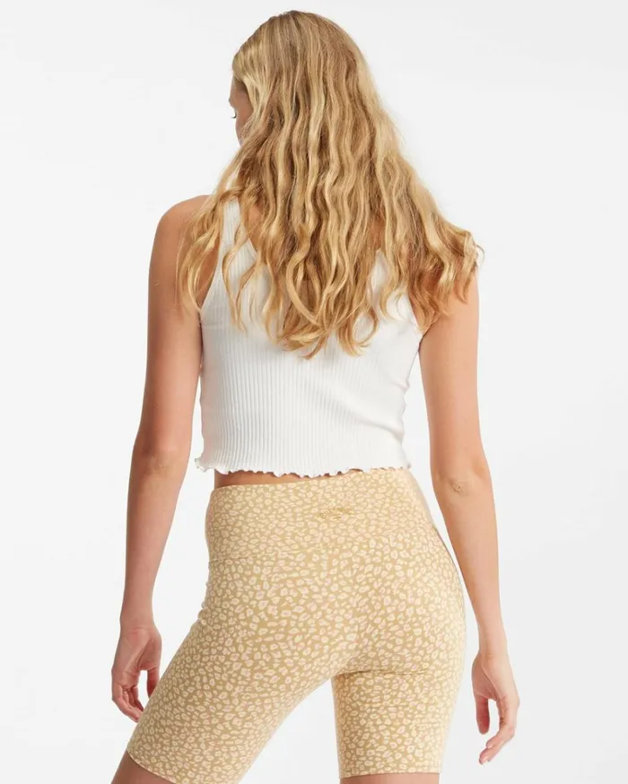 Biker Babe Shorts Light Sunset Gold Women Billabong Shorts