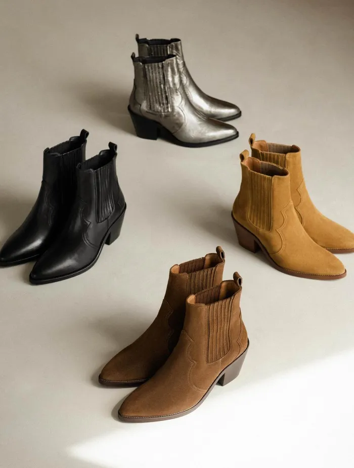 Bobbies Ankle Boots Dakota Cosmic Silver 8211 Women