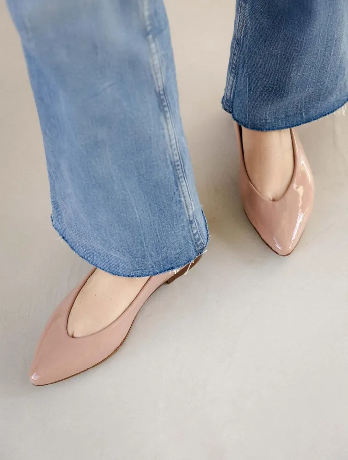Bobbies Ballet Flats Alyssa Ballet Rose 8211 Women