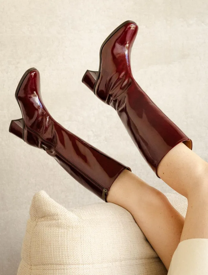 Bobbies Knee High Boots Lala Nebbiolo 8211 Women