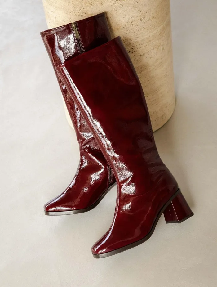 Bobbies Knee High Boots Lala Nebbiolo 8211 Women