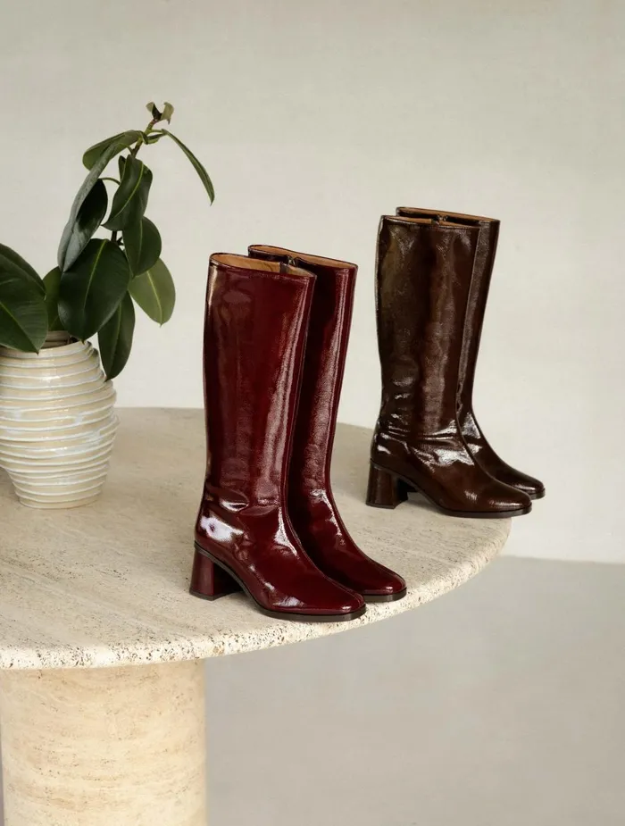 Bobbies Knee High Boots Lala Nebbiolo 8211 Women
