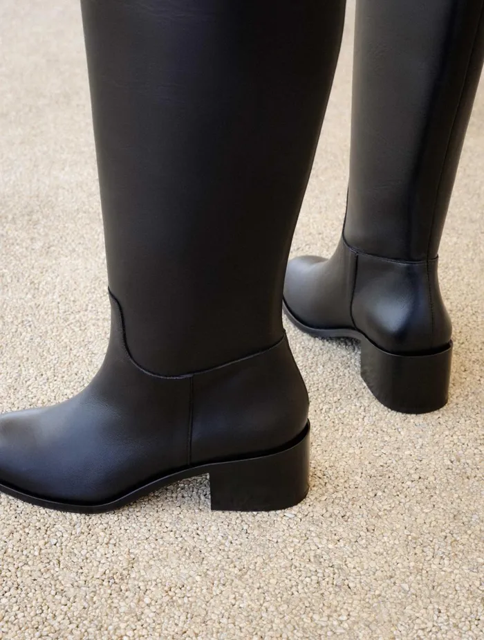 Bobbies Knee High Boots Zohra Passion Black 8211 Women