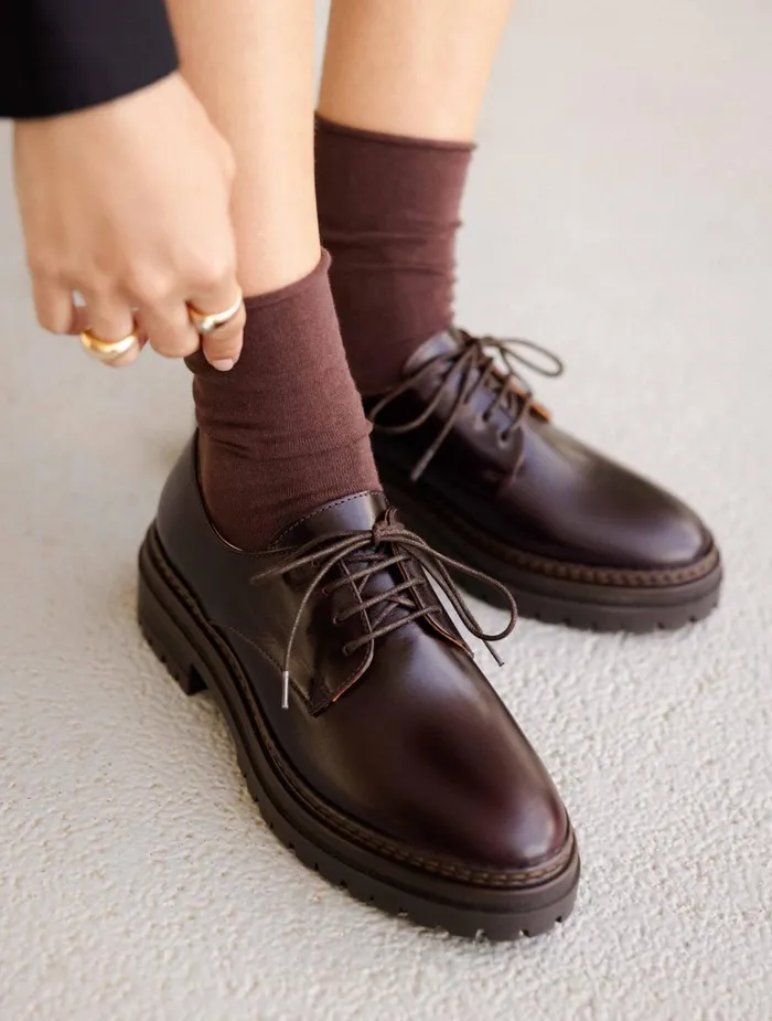 Bobbies Loafers and Derbies Dasha Cabernet 8211 Women