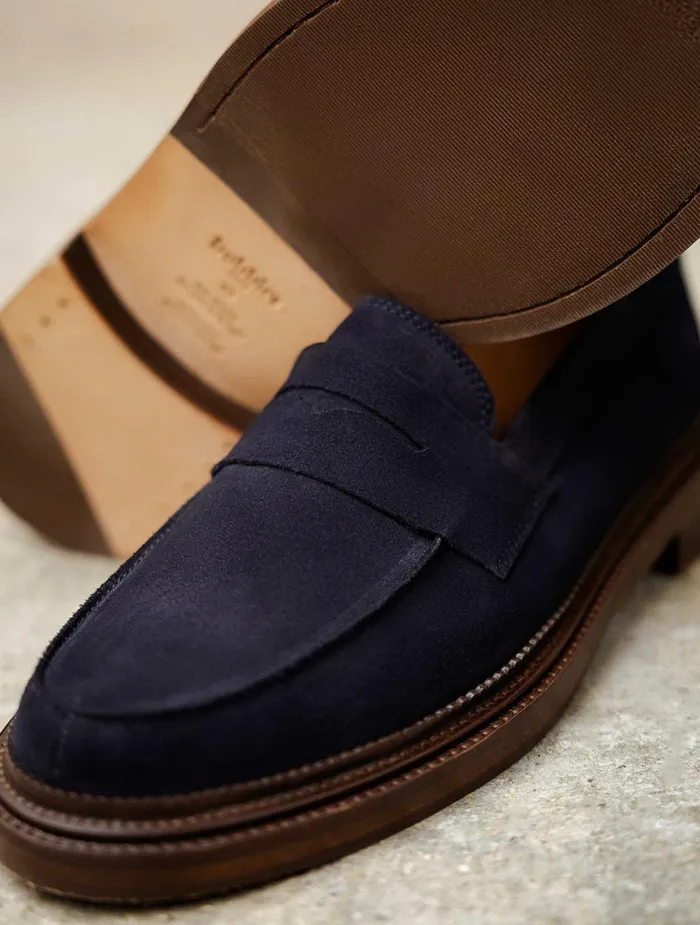 Bobbies Loafers Mark Navy 8211 Men