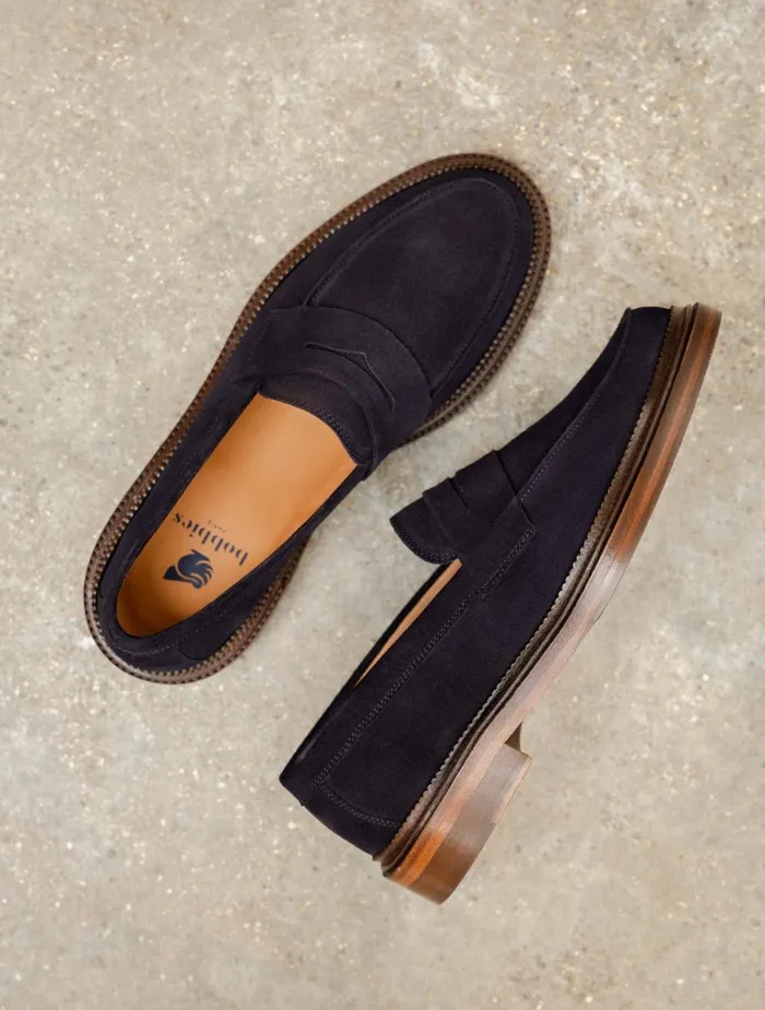 Bobbies Loafers Mark Navy 8211 Men