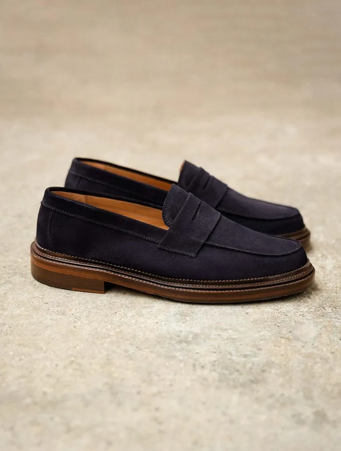 Bobbies Loafers Mark Navy 8211 Men