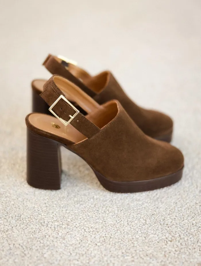 Bobbies Pumps and Mary Janes Savannah Rockies Brown 8211 Women