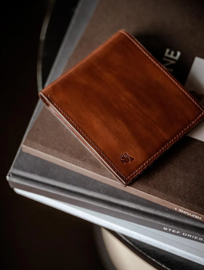 Bobbies Small Leather Goods Jersey Cognac Patina 8211 Men