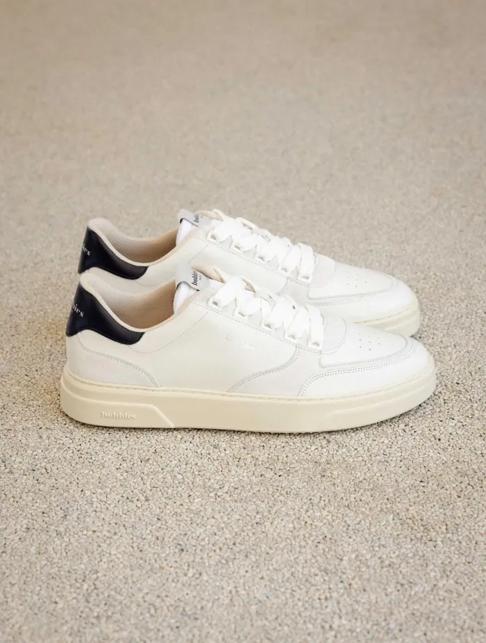 Bobbies Sneakers Thanassi Off White and Ink 8211 Men