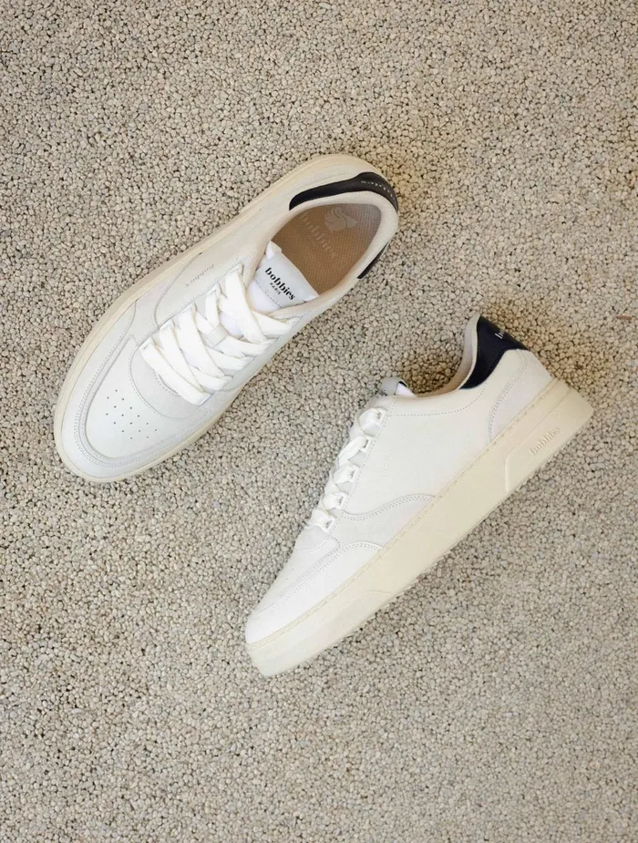 Bobbies Sneakers Thanassi Off White and Ink 8211 Men