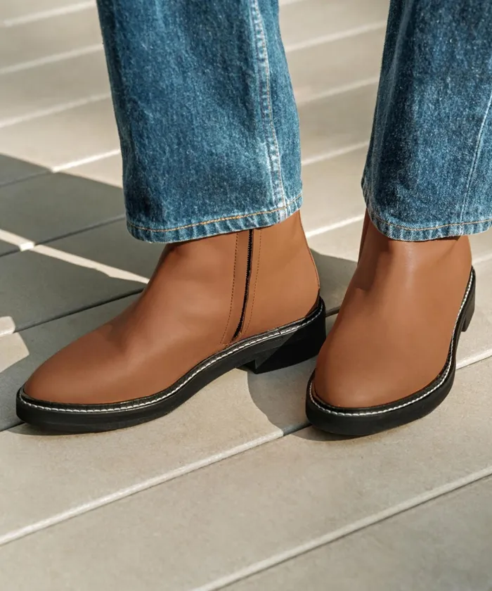 Boots Women Jenni Kayne Blake Ankle Boot Saddle