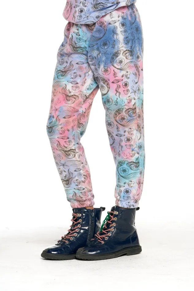 Bottoms Chaser Brand Girls Disney The Little Mermaid Tie Dye Little Mermaid Pants Bottoms Chaser Brand Girls Disney The Little Mermaid Tie Dye Little Mermaid Pants