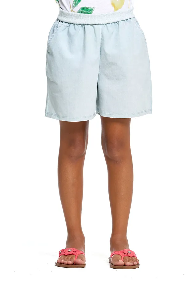 Bottoms Chaser Brand Girls Heirloom Wovens Flouncy Shorts