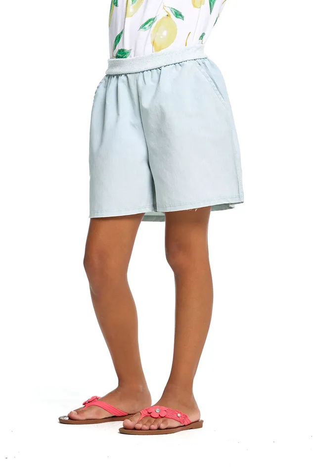 Bottoms Chaser Brand Girls Heirloom Wovens Flouncy Shorts Bottoms Chaser Brand Girls Heirloom Wovens Flouncy Shorts