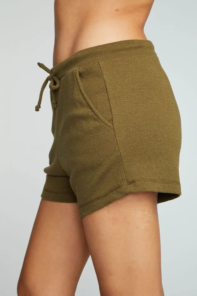 Bottoms Chaser Brand Womens Linen Rib Resort Shorts