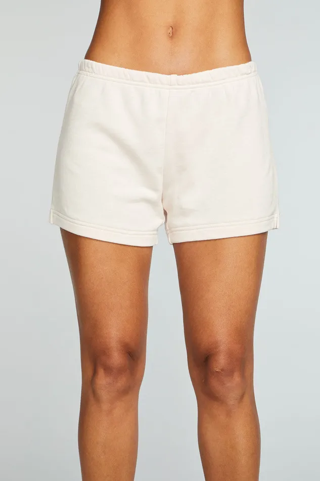 Bottoms Chaser Brand Womens Slub French Terry Shirred Easy Shorts With Side Slits