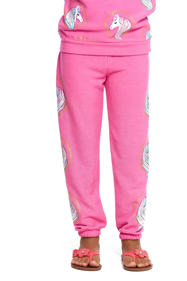 Bottoms Unicorn Wreath Pants Chaser Brand Girls
