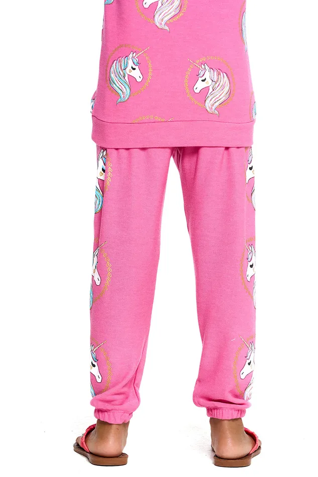 Bottoms Unicorn Wreath Pants Chaser Brand Girls Bottoms Unicorn Wreath Pants Chaser Brand Girls