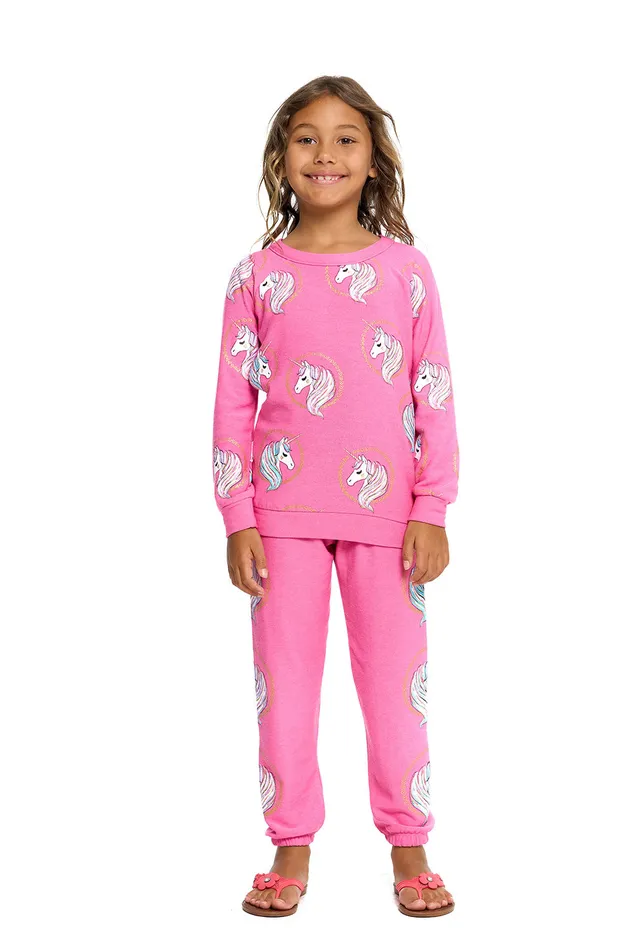 Bottoms Unicorn Wreath Pants Chaser Brand Girls Bottoms Unicorn Wreath Pants Chaser Brand Girls