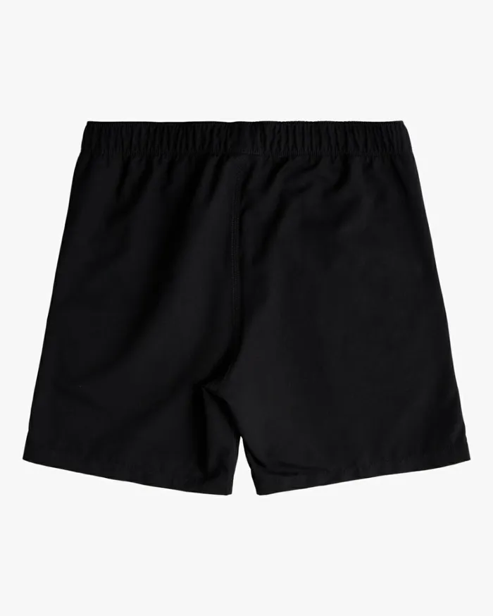 Boy039s 27 All Day Layback Boardshorts Black MenKids Billabong Side Pockets
