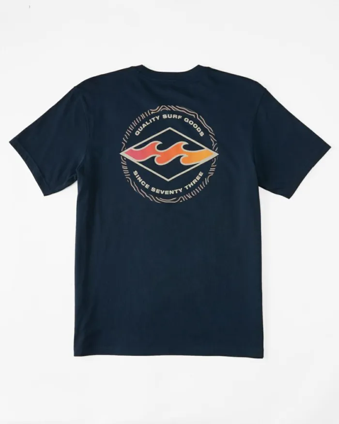 Boy039s 27 Rotor Diamond Short Sleeve TShirt Dark Blue Kids Billabong Toddlers and Boys 27 Yrs Boy039s 27 Rotor Diamond Short Sleeve TShirt Dark Blue Kids Billabong Toddlers and Boys 27 Yrs
