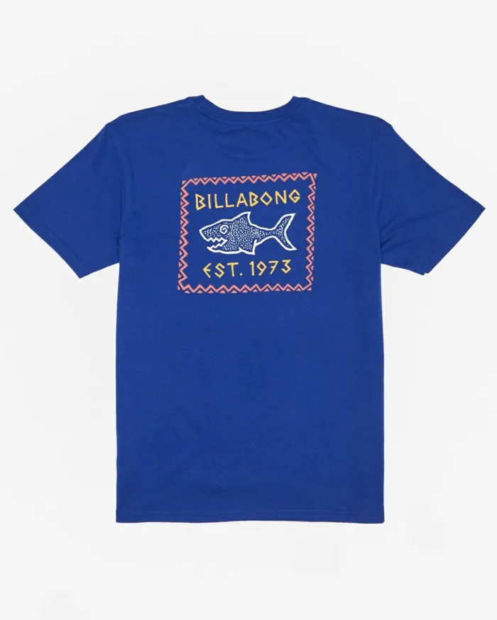 Boy039s 27 Sharky TShirt Cobalt Men Billabong TShirts