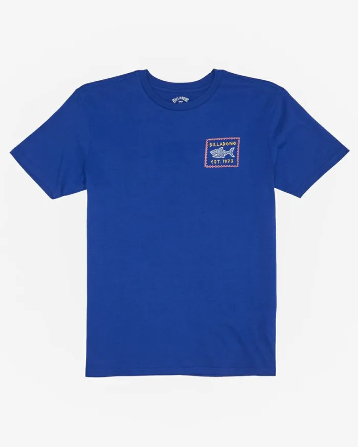 Boy039s 27 Sharky TShirt Cobalt Men Billabong TShirts