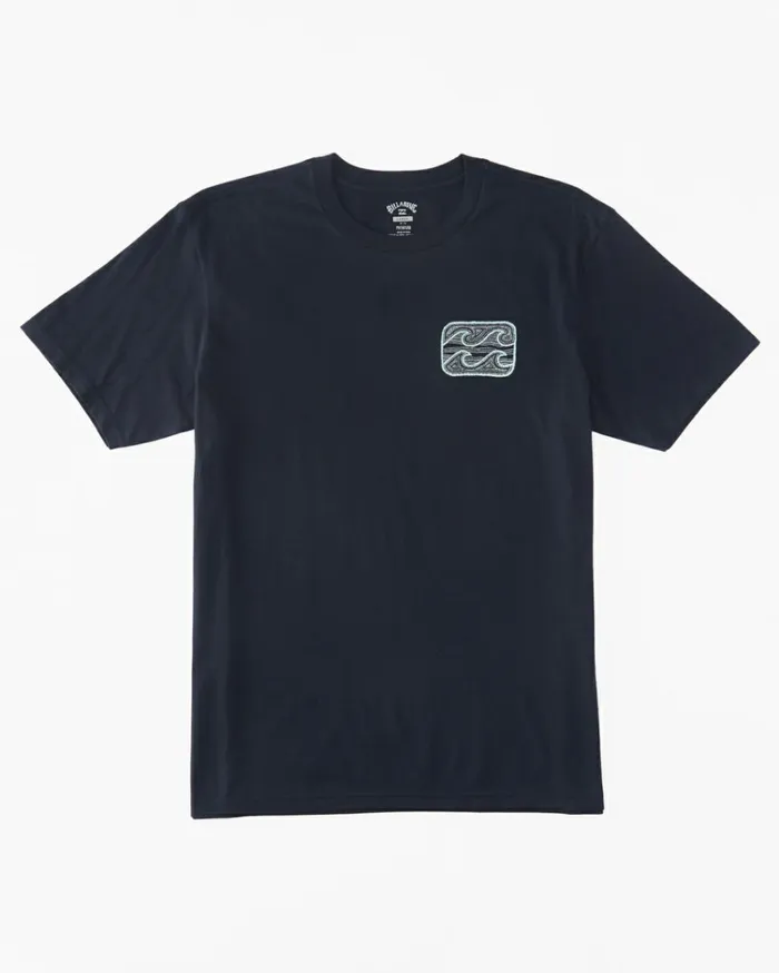 Boy039s Crayon Wave TShirt Navy MenKids Billabong TShirts