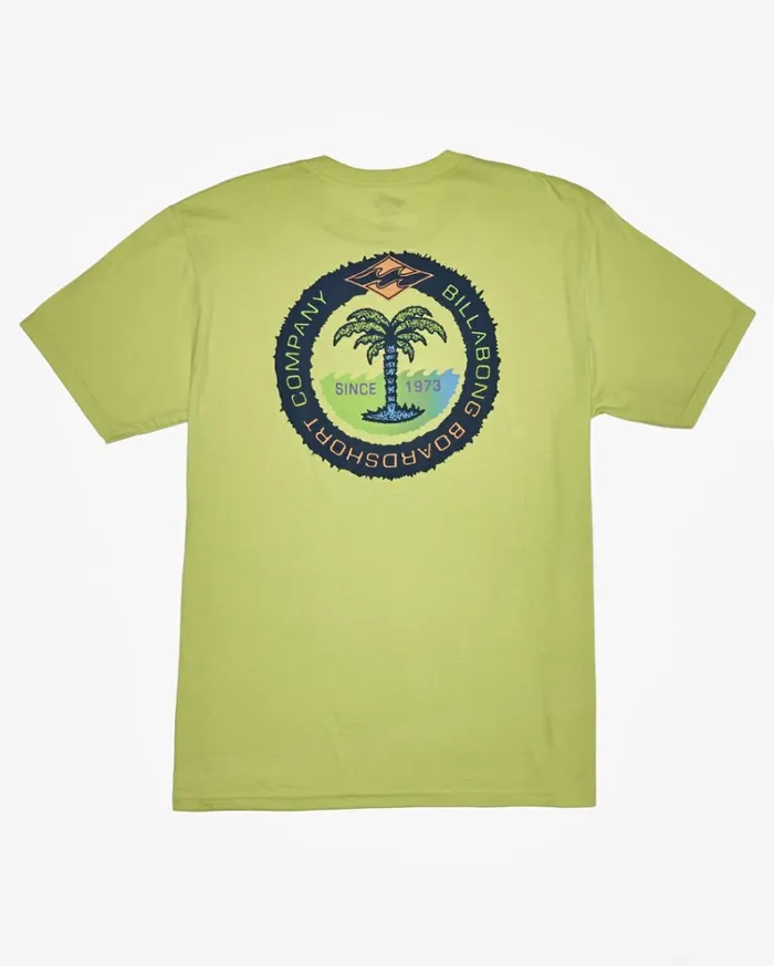 Boy039s Transport TShirt Light Green MenKids Billabong TShirts