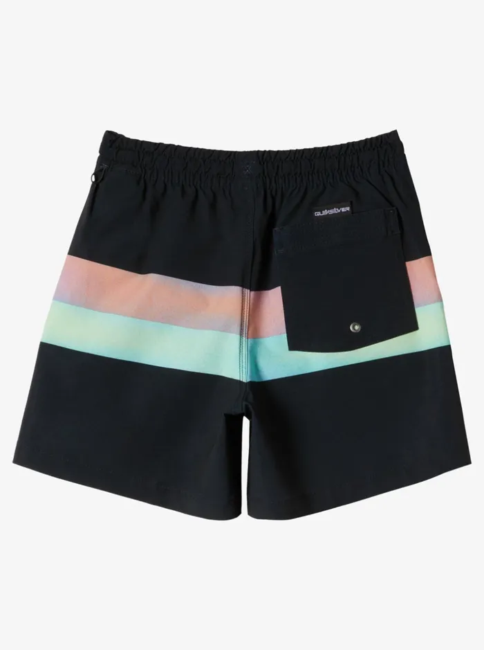 Boys Quiksilver Boardshorts Surfsilk AirBrush 14034 Volleys Black Boys Quiksilver Boardshorts Surfsilk AirBrush 14034 Volleys Black