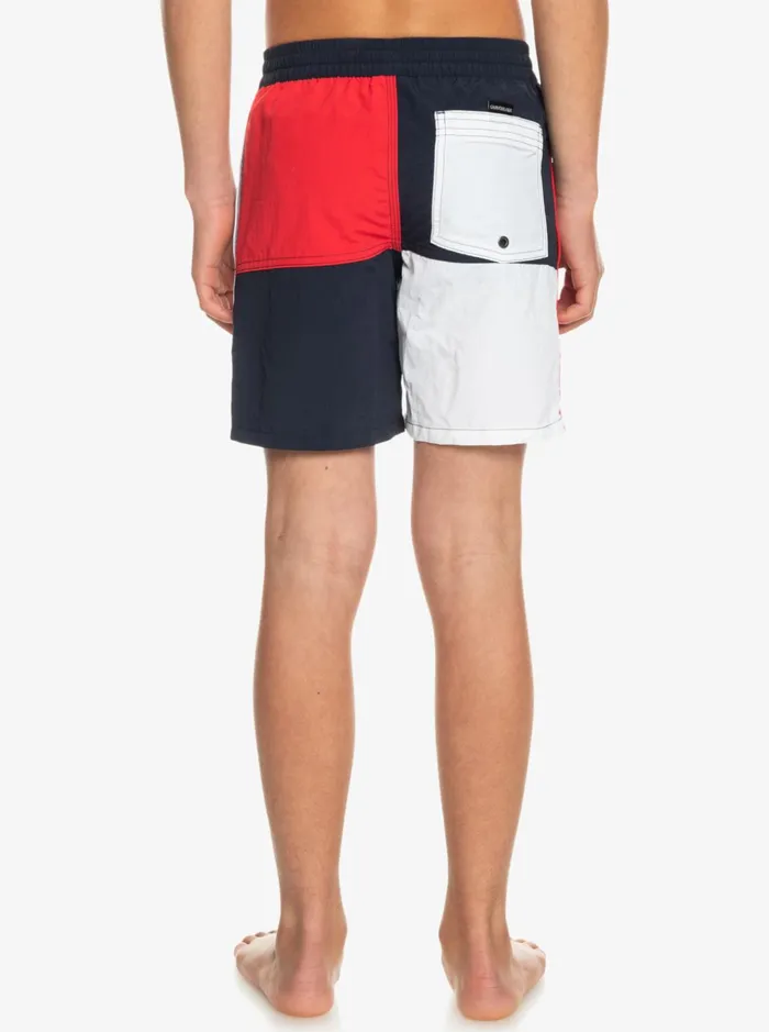Boys Quiksilver Elastic Waist Boy039s 816 Acid Wash 15034 Volleys Navy Blazer Boys Quiksilver Elastic Waist Boy039s 816 Acid Wash 15034 Volleys Navy Blazer