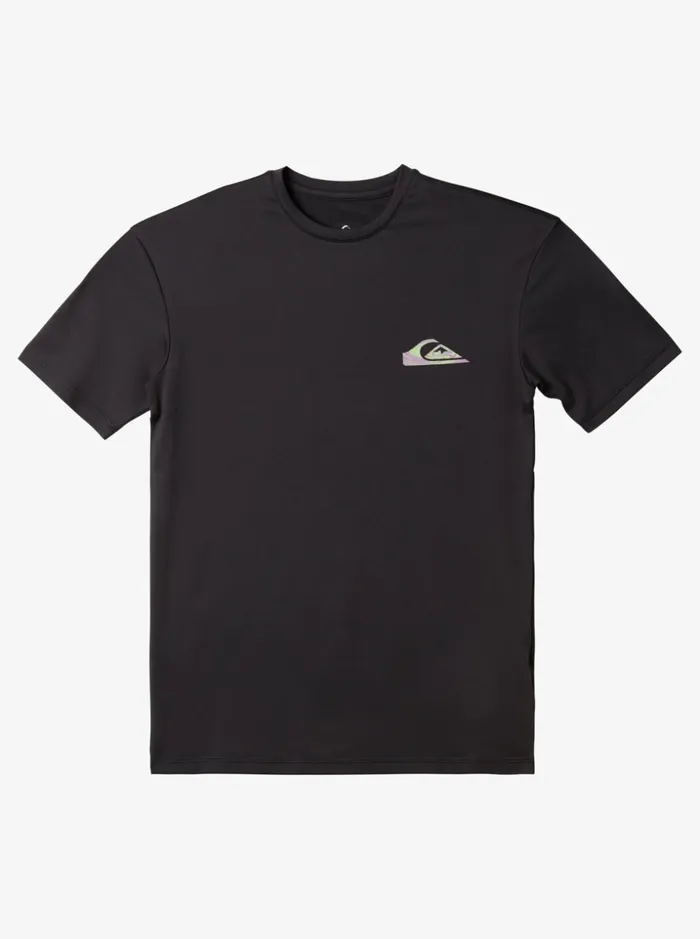 Boys Quiksilver Rashguards Boy039s 816 Mix Session UPF 50 Short Sleeve Surf Tee Tarmac Boys Quiksilver Rashguards Boy039s 816 Mix Session UPF 50 Short Sleeve Surf Tee Tarmac