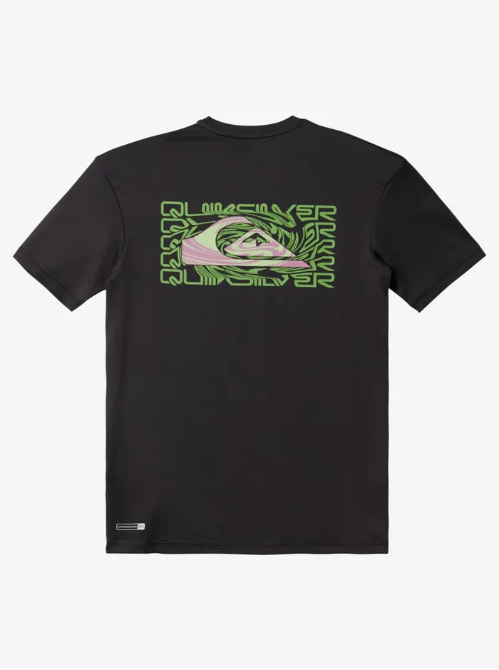 Boys Quiksilver Rashguards Boy039s 816 Mix Session UPF 50 Short Sleeve Surf Tee Tarmac Boys Quiksilver Rashguards Boy039s 816 Mix Session UPF 50 Short Sleeve Surf Tee Tarmac