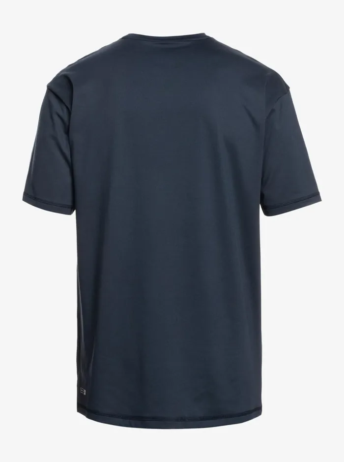 Boys Quiksilver Rashguards Boy039s 816 Solid Streak Short Sleeve UPF 50 Surf TShirt Navy Blazer Boys Quiksilver Rashguards Boy039s 816 Solid Streak Short Sleeve UPF 50 Surf TShirt Navy Blazer