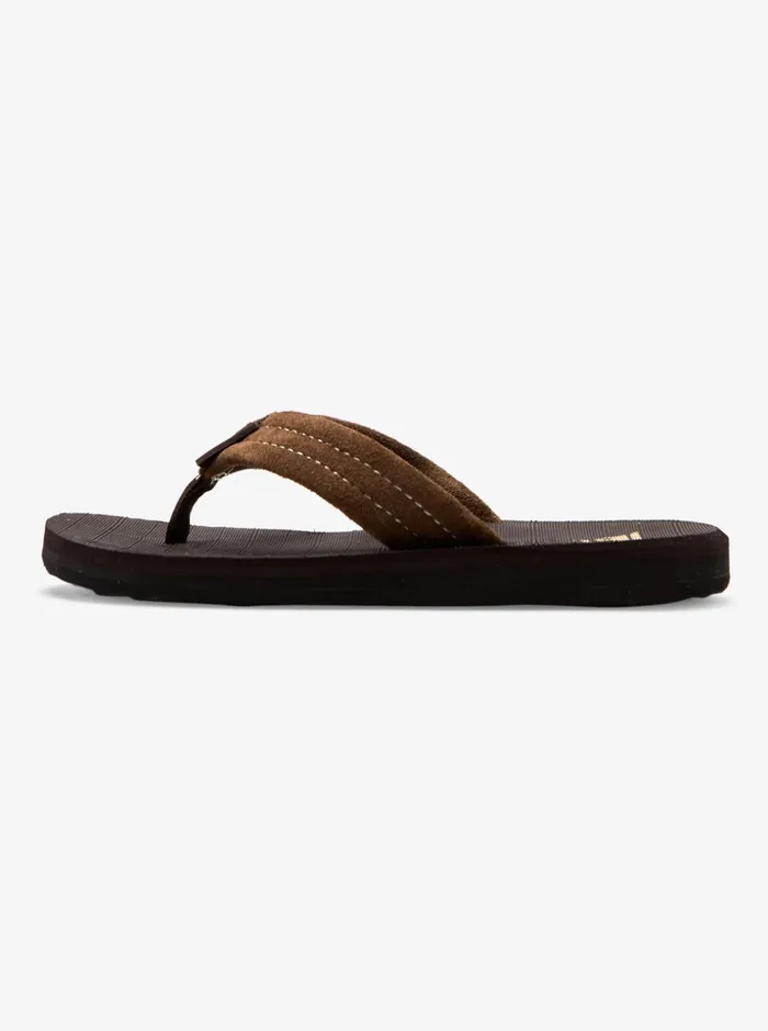 Boys Quiksilver Sandals Boy039s 816 Carver Suede Leather Sandals Demitasse 8211 Solid Boys Quiksilver Sandals Boy039s 816 Carver Suede Leather Sandals Demitasse 8211 Solid