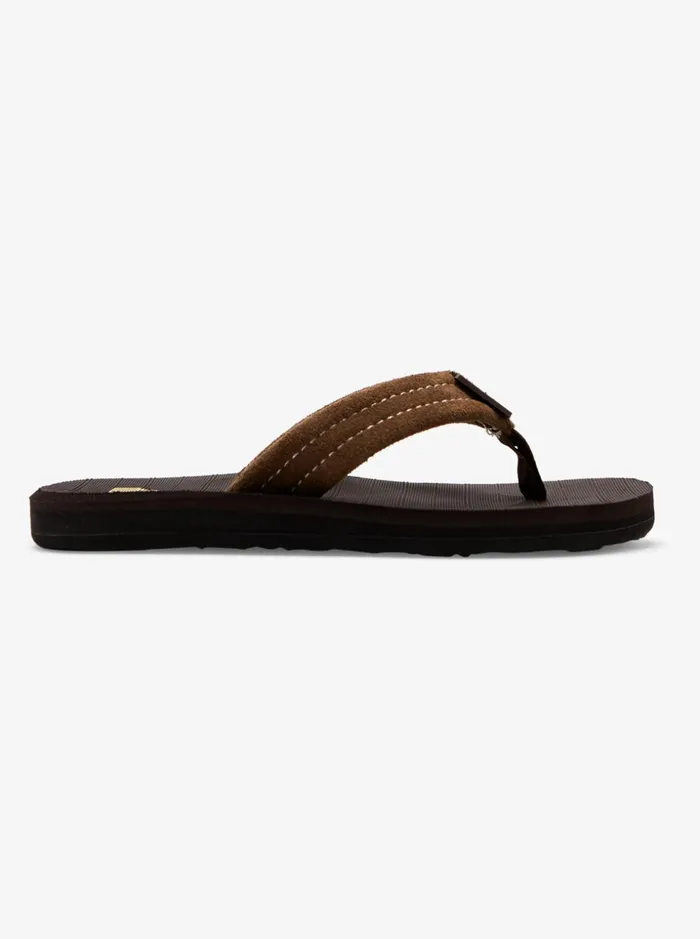 Boys Quiksilver Sandals Boy039s 816 Carver Suede Leather Sandals Demitasse 8211 Solid Boys Quiksilver Sandals Boy039s 816 Carver Suede Leather Sandals Demitasse 8211 Solid