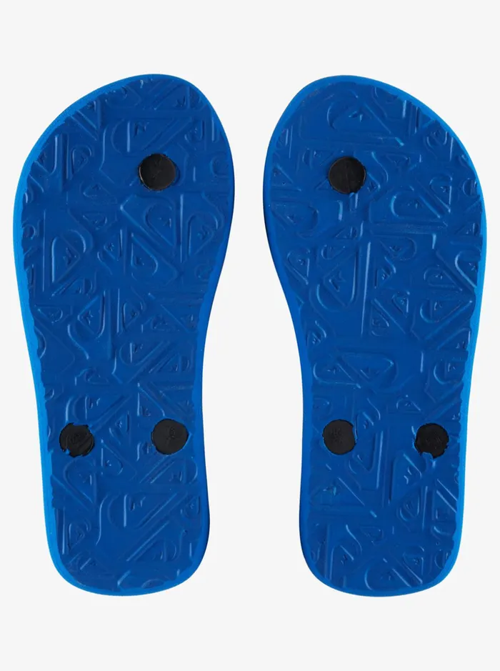 Boys Quiksilver Sandals Boy039s 816 Molokai Core FlipFlops Blue 1 Boys Quiksilver Sandals Boy039s 816 Molokai Core FlipFlops Blue 1