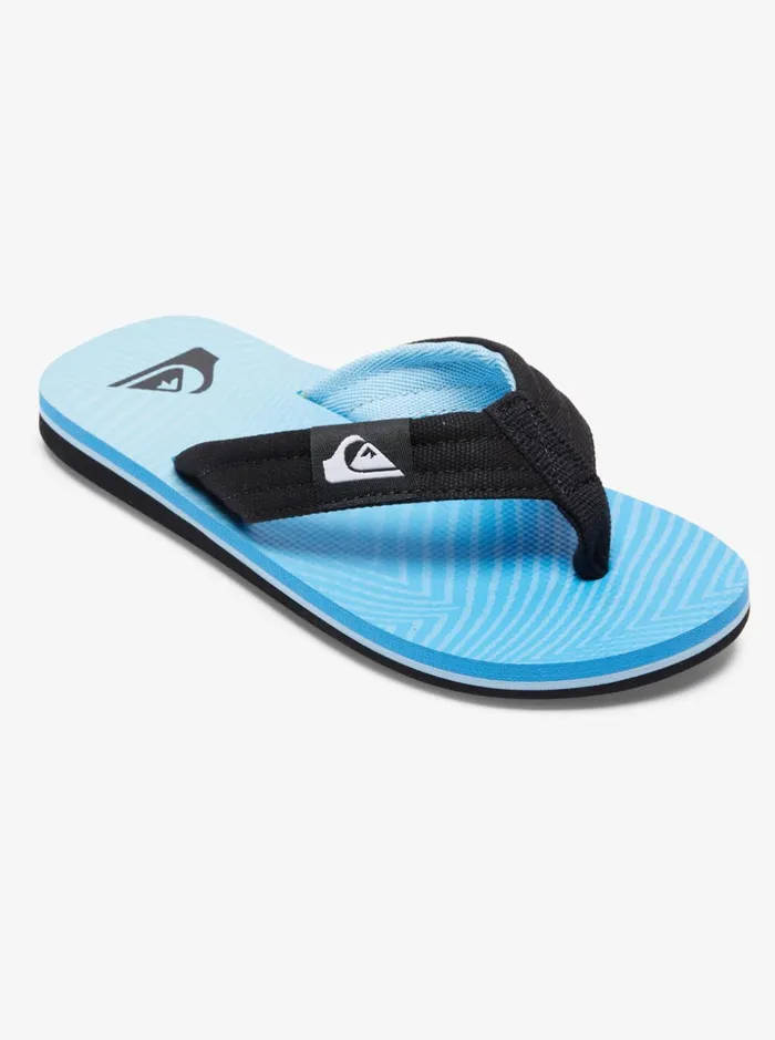 Boys Quiksilver Sandals Boy039s 816 Molokai Layback Sandals Blue 7
