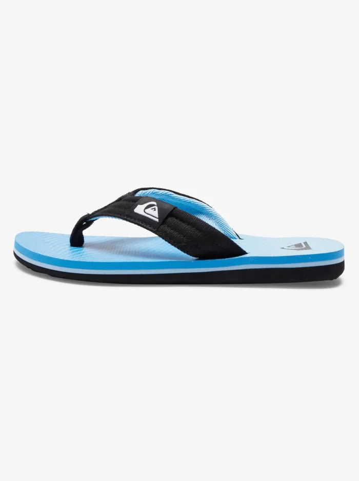 Boys Quiksilver Sandals Boy039s 816 Molokai Layback Sandals Blue 7 Boys Quiksilver Sandals Boy039s 816 Molokai Layback Sandals Blue 7