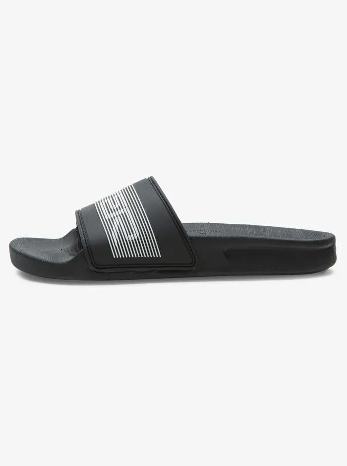 Boys Quiksilver Sandals Boy039s 816 Rivi Wordmark Slide Sandals Black 2 Boys Quiksilver Sandals Boy039s 816 Rivi Wordmark Slide Sandals Black 2