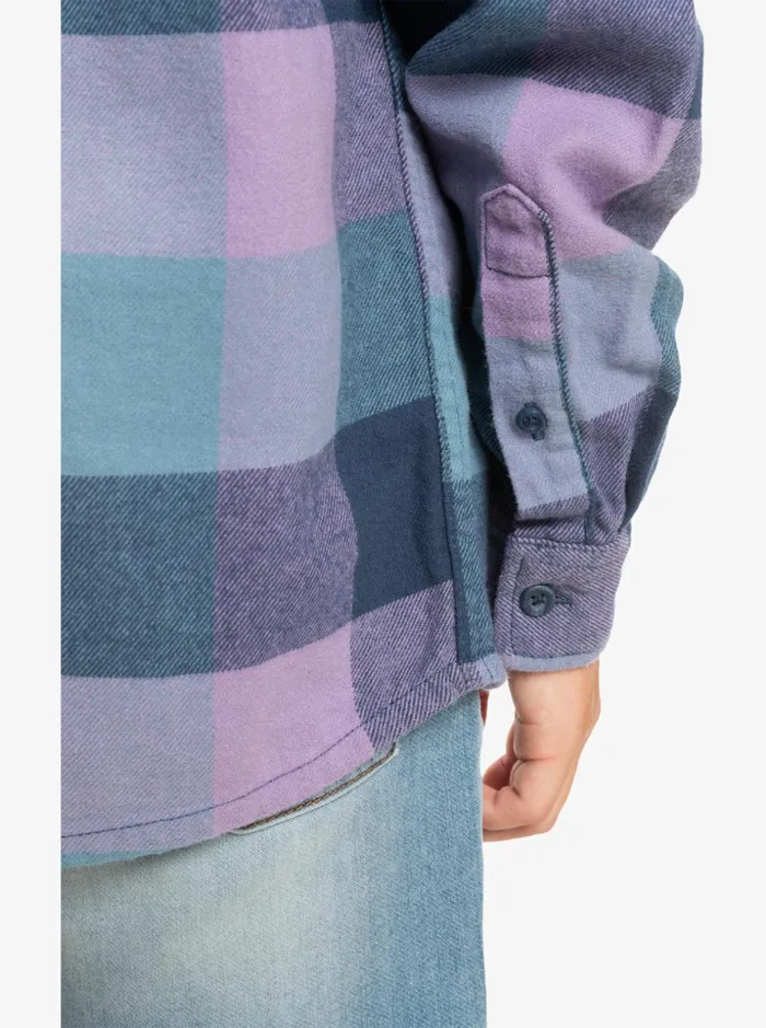 Boys Quiksilver Shirts Boy039s 816 Motherfly Long Sleeve Flannel Shirt Insignia Blue Motherfly Boys Quiksilver Shirts Boy039s 816 Motherfly Long Sleeve Flannel Shirt Insignia Blue Motherfly
