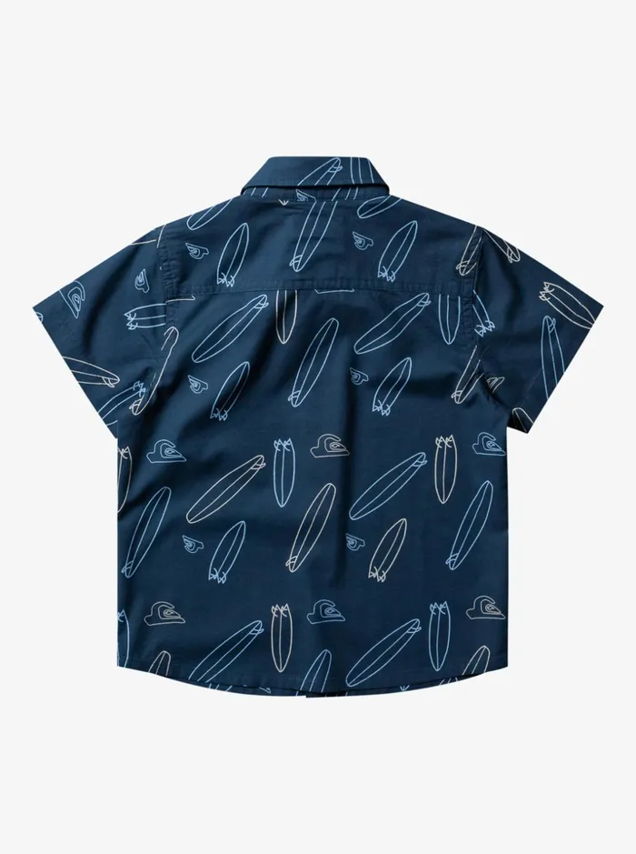 Boys Quiksilver Shirts Where Is My Board Short Sleeve Shirt Midnight Navy Wheres My Board Boys Quiksilver Shirts Where Is My Board Short Sleeve Shirt Midnight Navy Wheres My Board