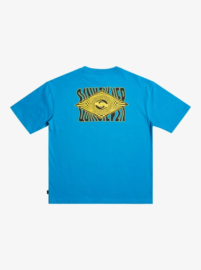 Boys Quiksilver Tees Boy039s 816 Kaleidoscope TShirt French Blue Boys Quiksilver Tees Boy039s 816 Kaleidoscope TShirt French Blue