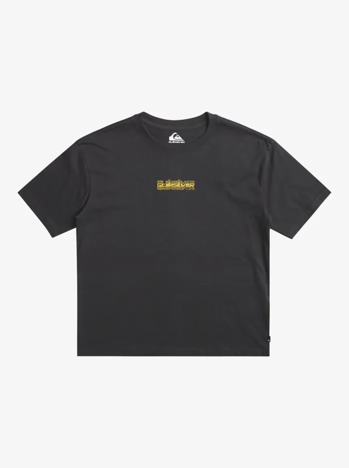 Boys Quiksilver Tees Boy039s 816 Repeater TShirt Black
