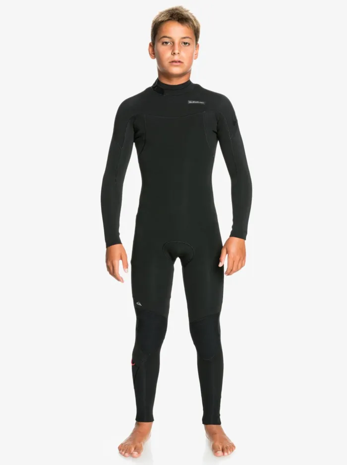 Boys Quiksilver Wetsuits Boy039s 816 43mm Sessions LSL Fullsuit Black