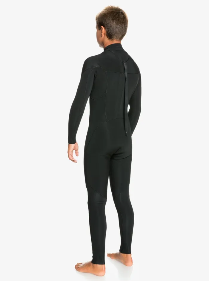 Boys Quiksilver Wetsuits Boy039s 816 43mm Sessions LSL Fullsuit Black Boys Quiksilver Wetsuits Boy039s 816 43mm Sessions LSL Fullsuit Black